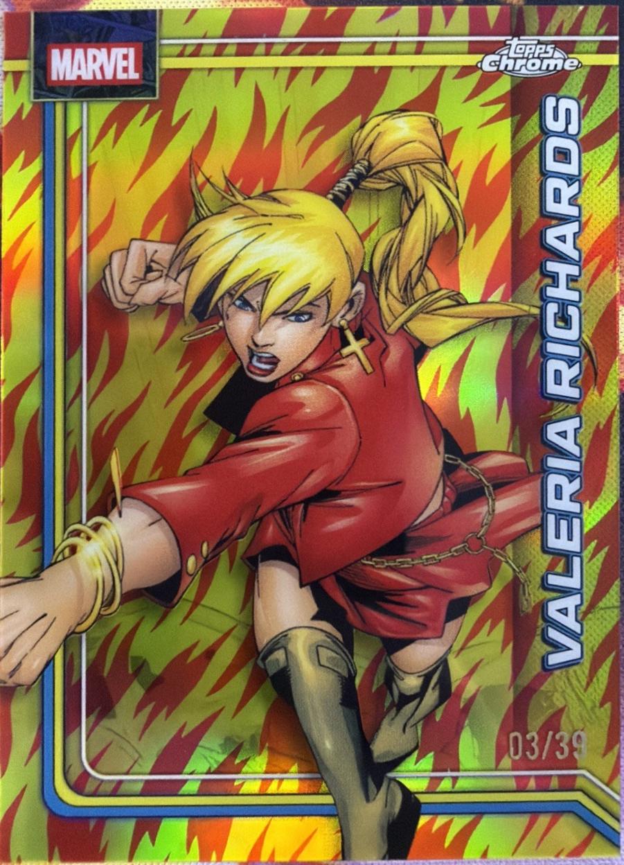 Valeria Richards Human Torch Refractor