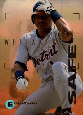 Lou Whitaker #47 Baseball Cards 1995 Emotion