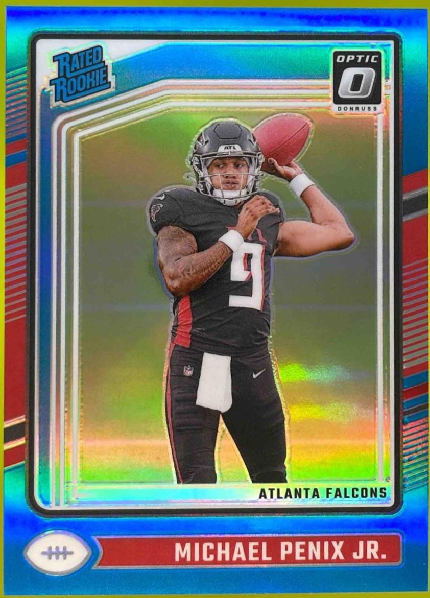 Michael Penix Jr. [Aqua] #279 Prices | 2024 Panini Donruss Optic
