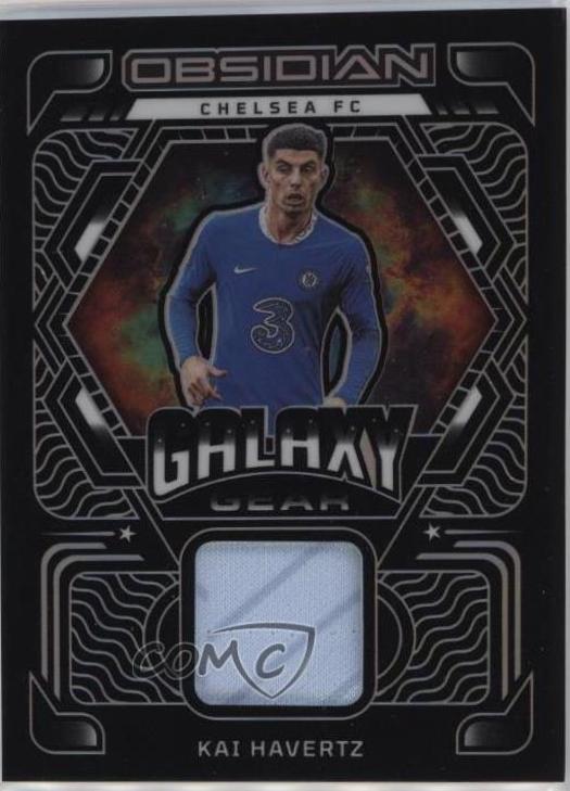 Kai Havertz #GG-KAI Soccer Cards 2022 Panini Obsidian Galaxy Gear Relics