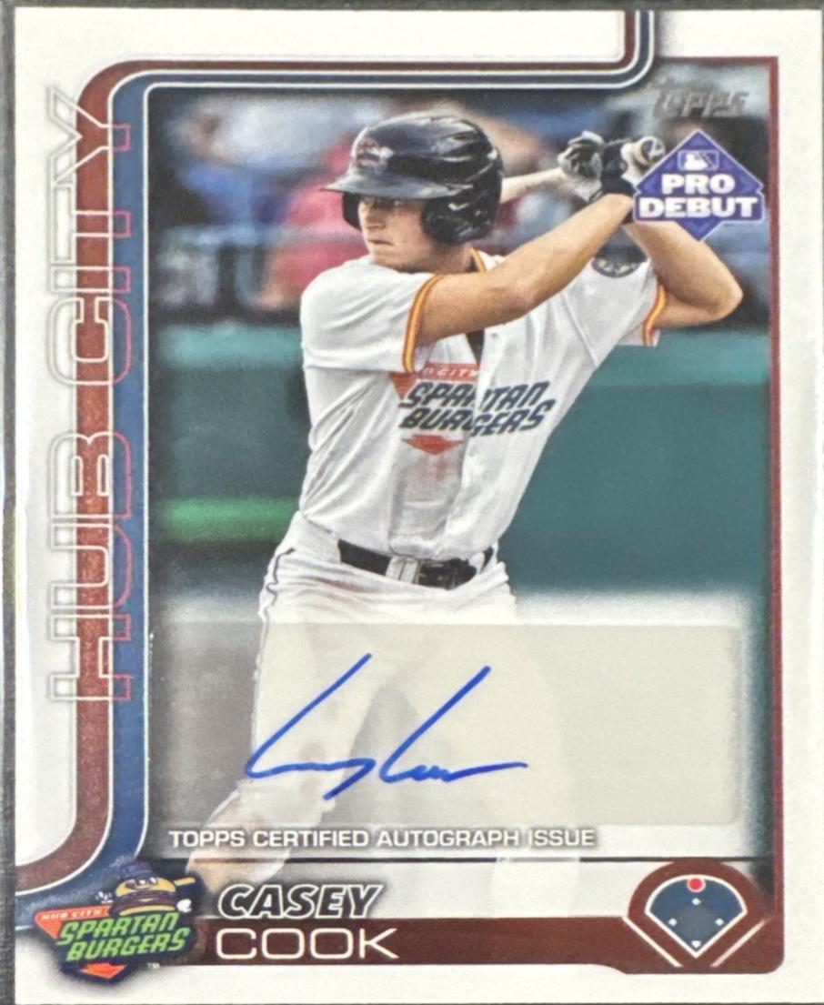 Casey Cook [Autograph] #PD-188