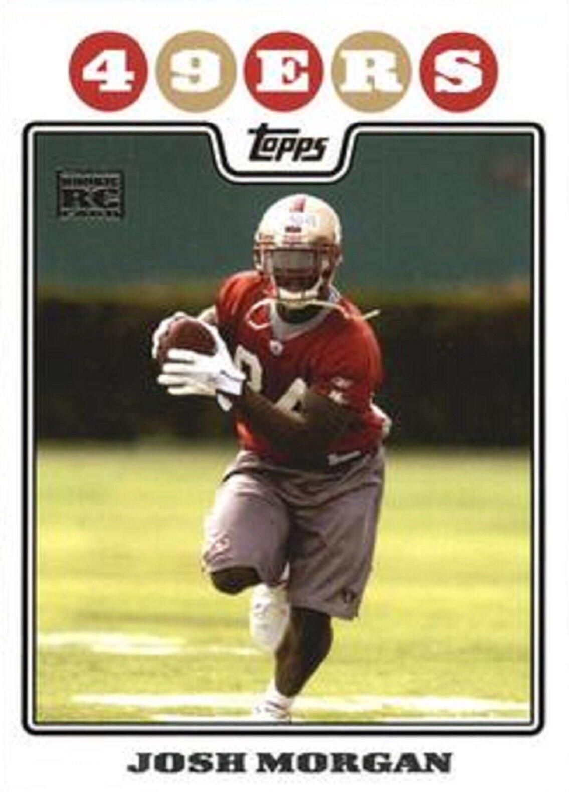 Josh Morgan #378 Football Cards 2008 Topps