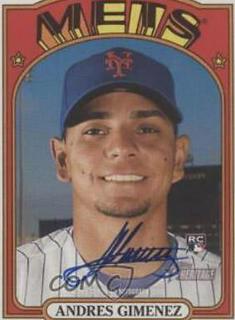 Andres Gimenez Real One Autographs