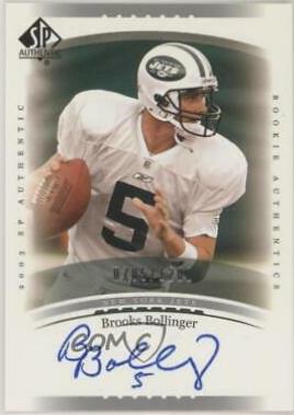 Brooks Bollinger #227 2003 Sp Authentic Football