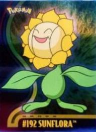 Sunflora #192 Pokemon 2001 Topps Johto