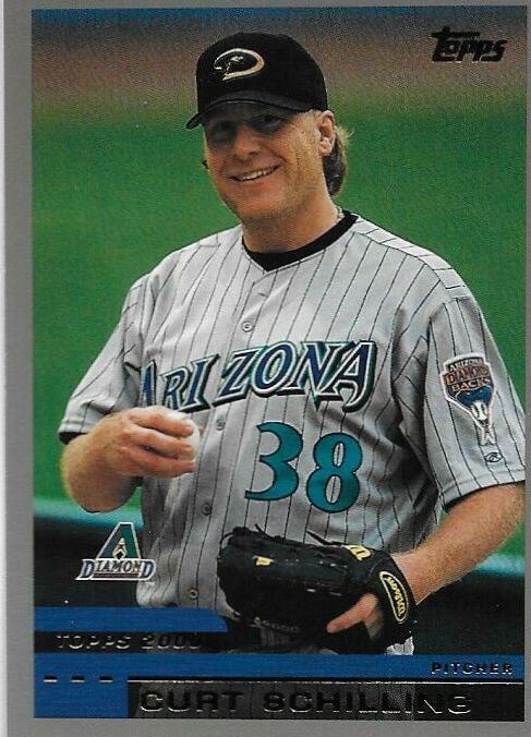 Curt Schilling #T123 Baseball Cards 2000 Topps Traded