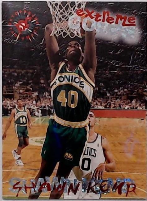 Shawn Kemp #125 Basketball Cards 1995 Stadium Club
