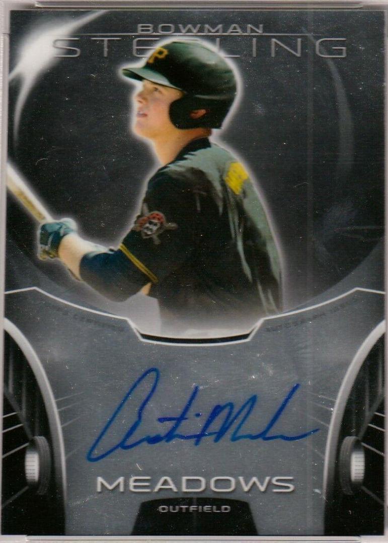 Austin Meadows #AM Baseball Cards 2013 Bowman Sterling Autograph Prospects