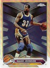 Magic Johnson [Refractor] #97 Basketball Cards 2023 Topps Chrome Prices