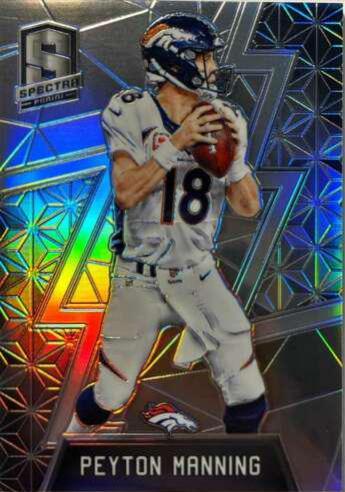 Peyton Manning #86 Football Cards 2016 Panini Spectra