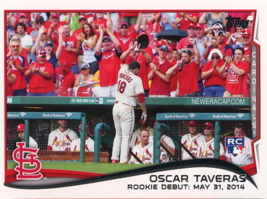 Oscar Taveras #US-113 Baseball Cards 2014 Topps Update