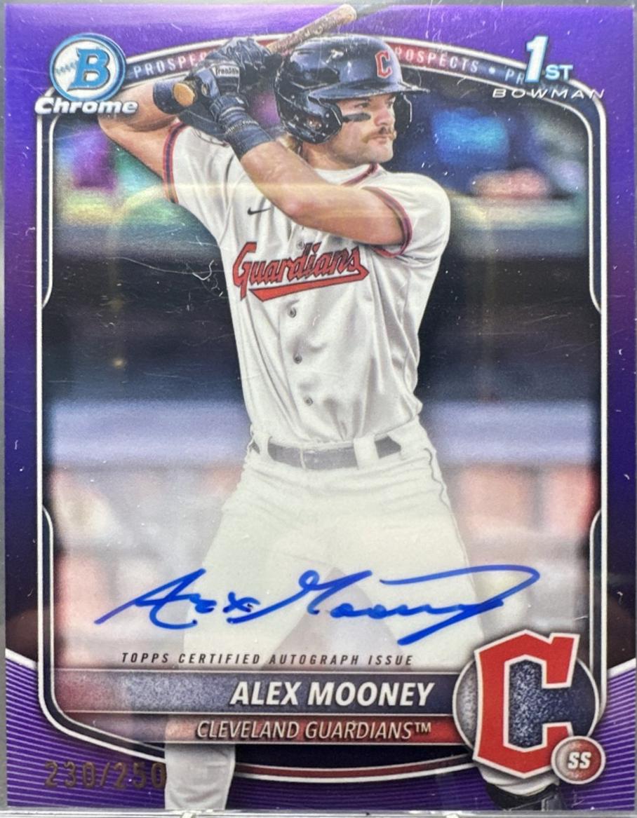 Alex Mooney [Purple Mojo Refractor] #CPA-AM