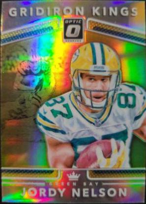 Jordy Nelson #1 Football Cards 2017 Panini Donruss Optic Gridiron Kings