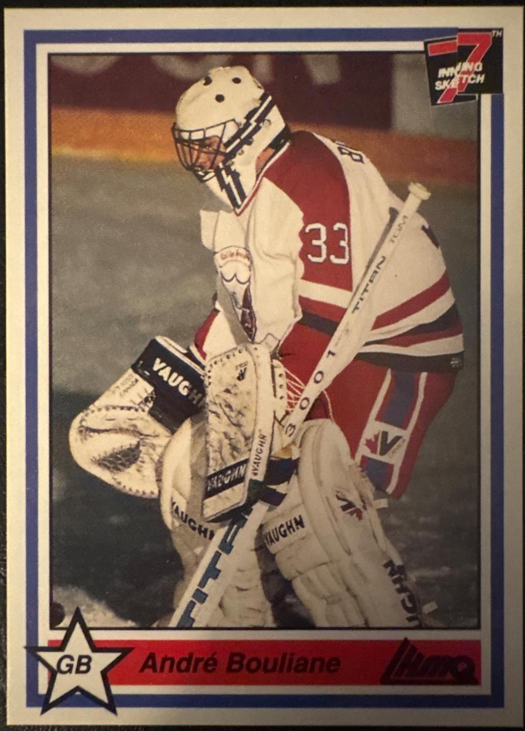 Andre Bouliane #264 1990 7th Inning Sketch Lhjmq Hockey