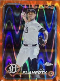 Jack Flaherty [RayWave Orange Refractor] #56