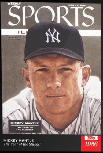 Mickey Mantle #7 Baseball Cards 2021 Topps X Sports Illustrated