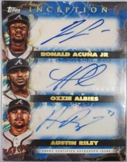 Austin Riley, Ozzie Albies, Ronald Acuna Jr.