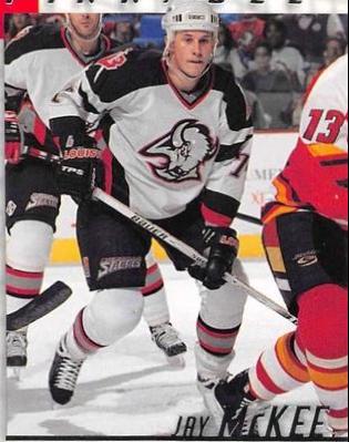 Jay McKee #122 Hockey Cards 1997 Pinnacle Be A Player