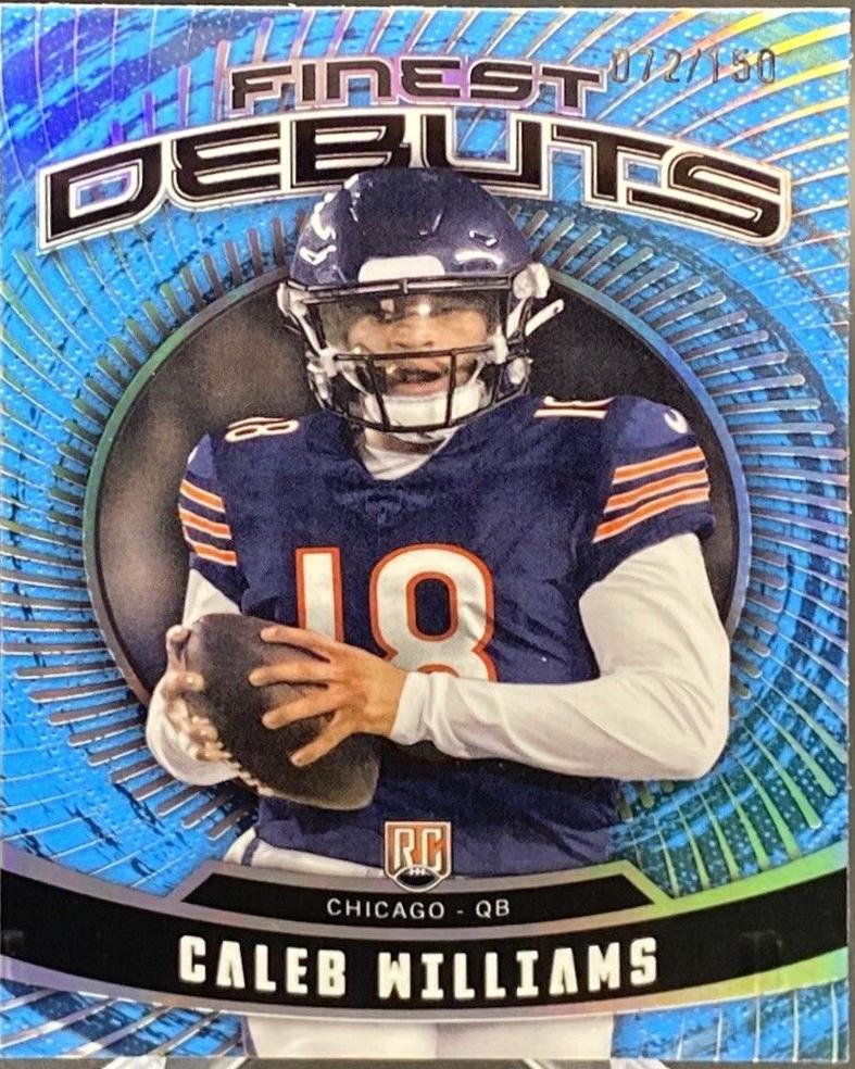 Caleb Williams [Blue Refractor] #D-2