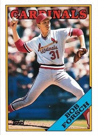 Bob Forsch #586 Baseball Cards 1988 Topps