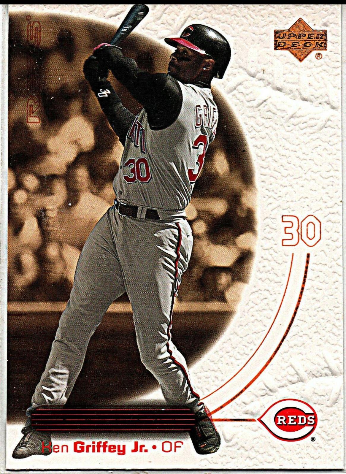 Ken Griffey Jr. #57 Baseball Cards 2001 Upper Deck Ovation