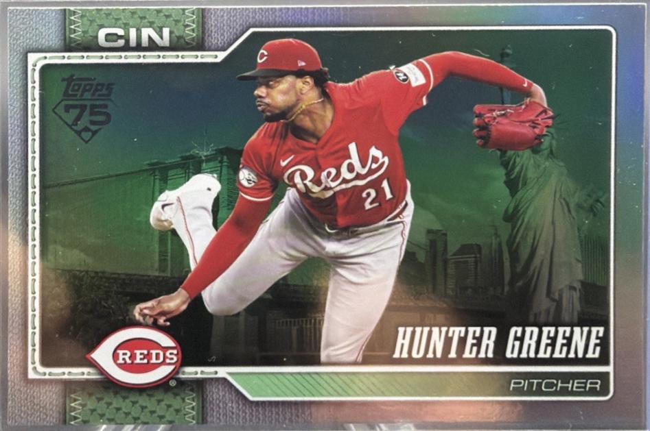 2026 Hunter Greene [Big Apple Foil Variation] #382