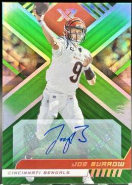 Joe Burrow [Autograph Green] #18