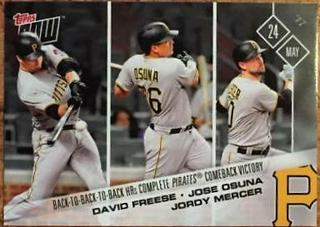 David Freese, Jordy Mercer, Jose Osuna