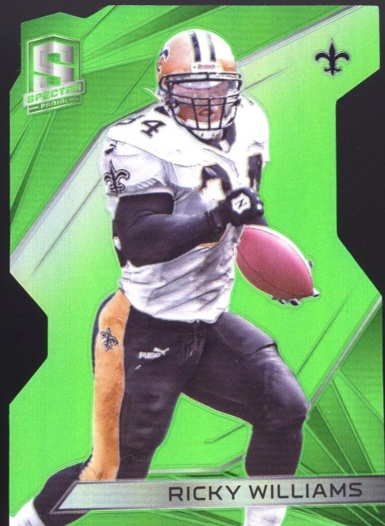 Ricky Williams [Neon Green Die Cut] #92