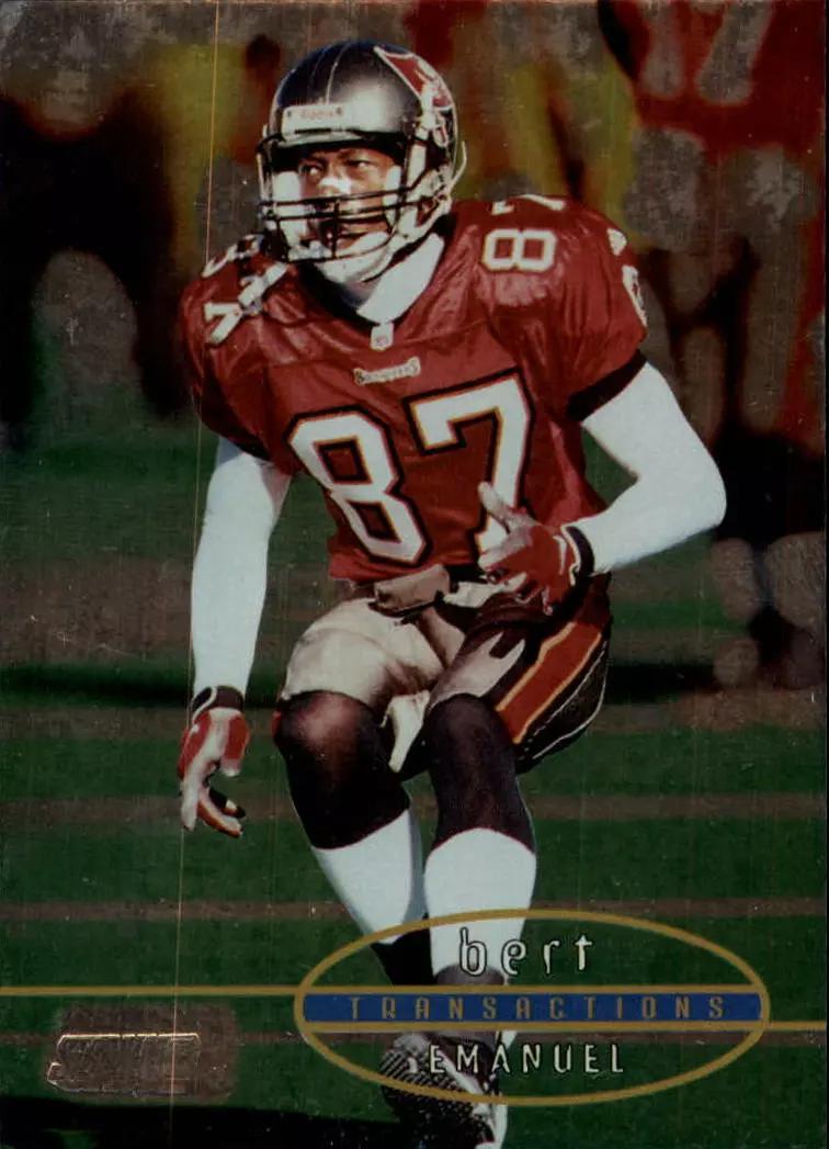 Bert Emanuel #42 1998 Stadium Club Football