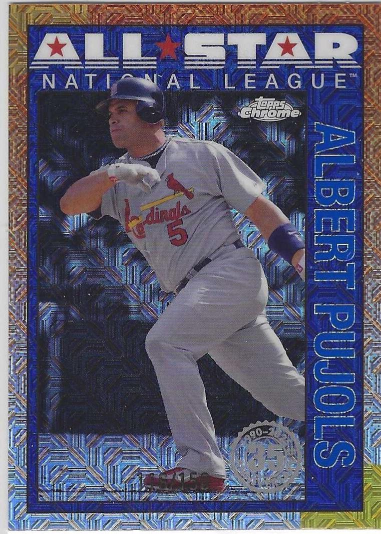 2002 TOPPS Opening Day ALBERT PUJOLS ALL STAR | Mercari, image size:761x1068