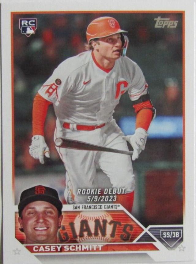 Casey Schmitt #US198 Baseball Cards 2023 Topps Update