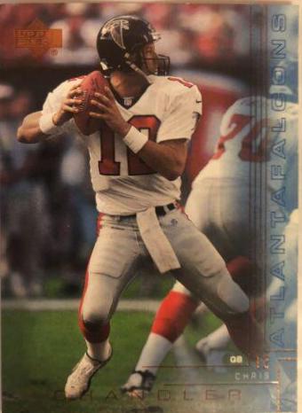 Chris Chandler #10 Football Cards 2000 Upper Deck