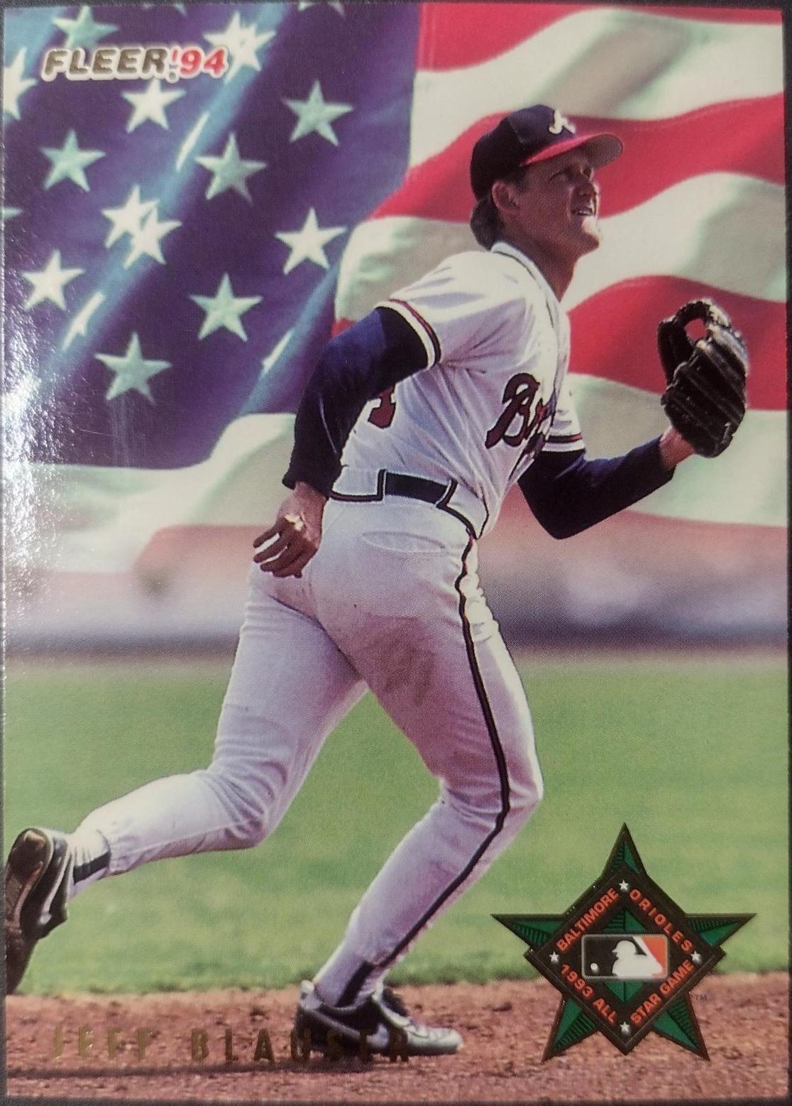 Jeff Blauser #30 Baseball Cards 1994 Fleer All Stars