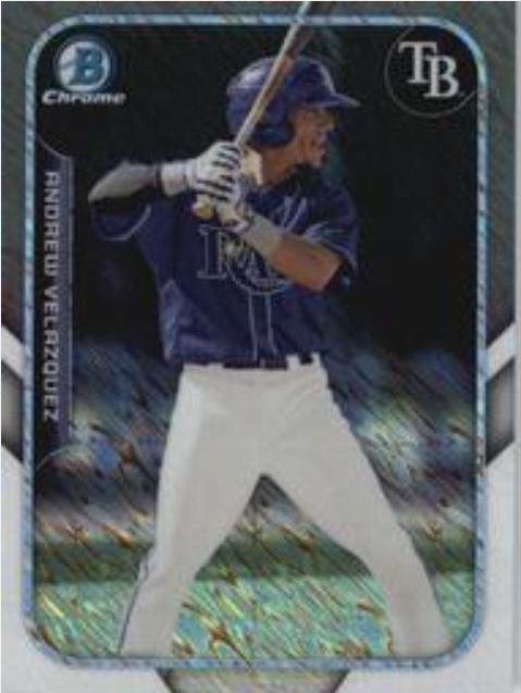 Andrew Velazquez #FFM-AVE Baseball Cards 2015 Bowman Chrome the Farm's Finest Minis