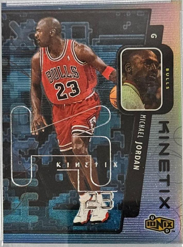 MIchael Jordan #K1 Basketball Cards 1998 Upper Deck Ionix Kinetix