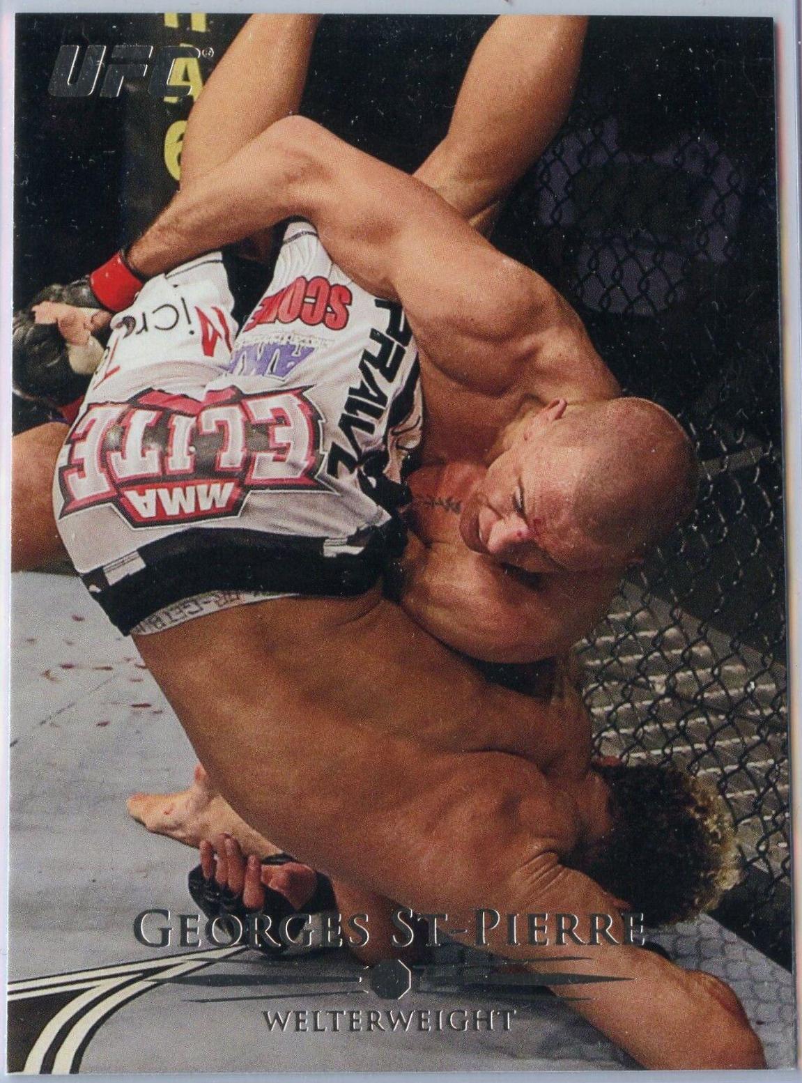 Georges St Pierre #100 Ufc Cards 2011 Topps UFC Title Shot