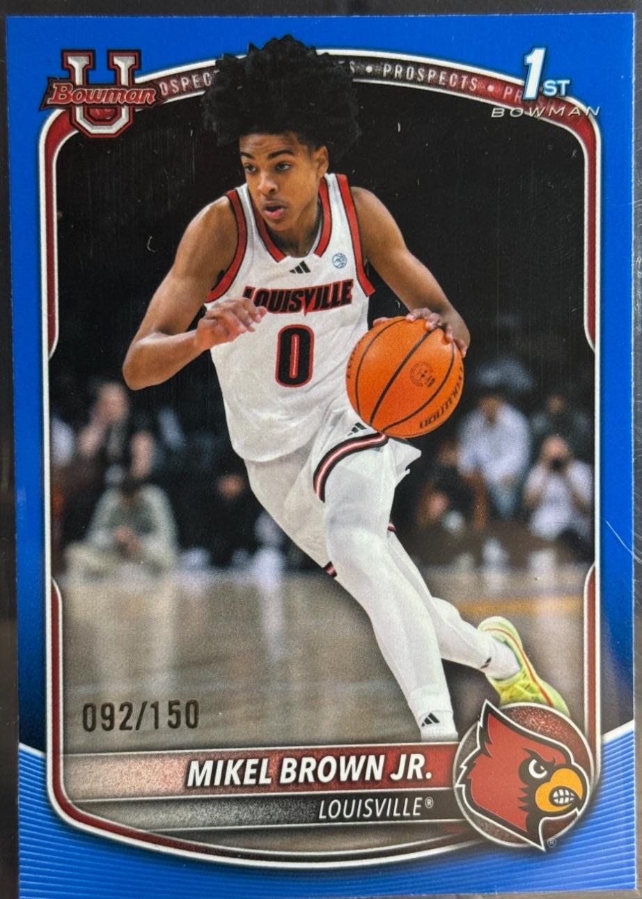 Mikel Brown Jr. [Blue Border] #BPP-12