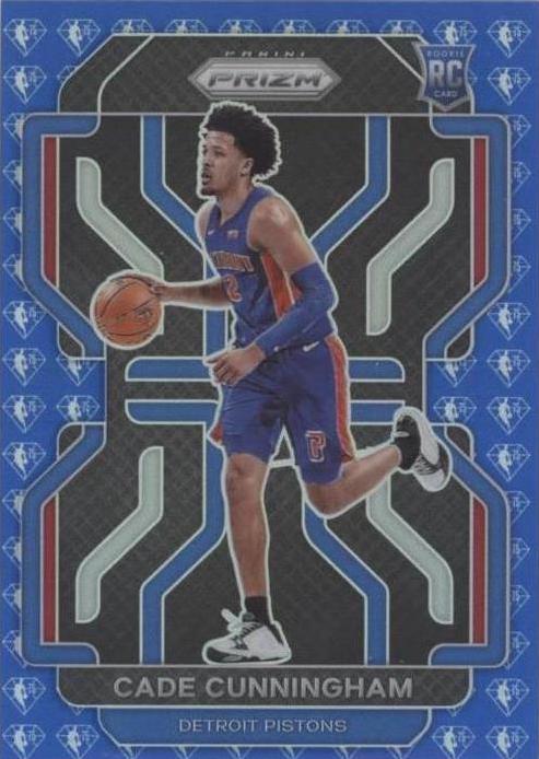 Cade Cunningham [75th Anniversary Blue Prizm] #282 Prices | 2021