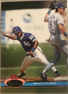 Brian McRae #478 Baseball Cards 1991 Stadium Club