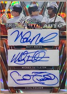 Matt Nokes / Mickey Tettleton / Cecil Fielder