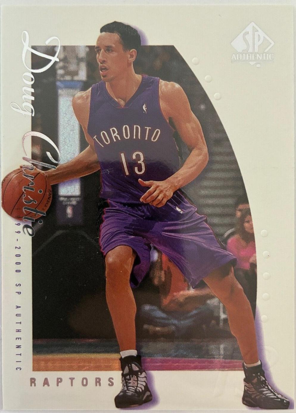 Doug Christie #81 Basketball Cards 1999 SP Authentic
