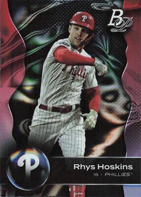 Rhys Hoskins #2 Baseball Cards 2023 Bowman Platinum