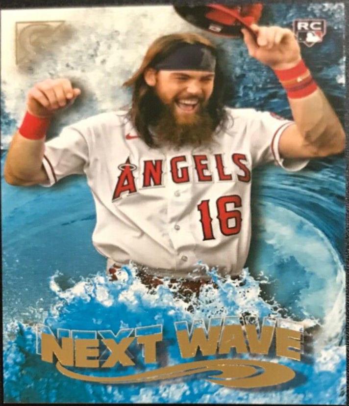 Brandon Marsh #NW-18 Baseball Cards 2022 Topps Gallery Next Wave