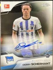 Derry Scherhant #BCA-DSC Soccer Cards 2022 Topps Chrome Bundesliga Autographs Prices