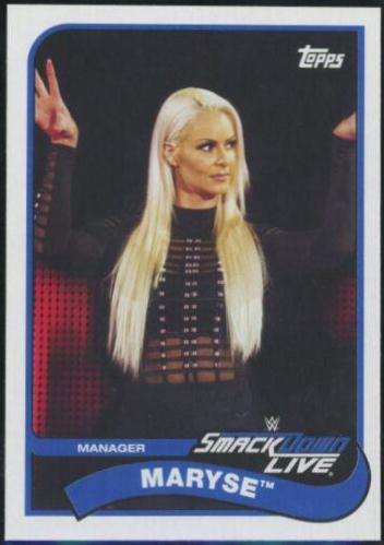 Maryse #48 Wrestling Cards 2018 Topps WWE Heritage
