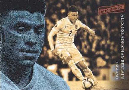 Alex Oxlade-Chamberlain #3 Soccer Cards 2016 Panini Aficionado