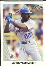 Jeffrey Leonard #219 Baseball Cards 1990 Leaf