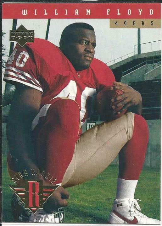 William Floyd #26 Football Cards 1994 Upper Deck