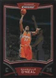 Shaquille O'Neal #32 Basketball Cards 2008 Bowman Chrome